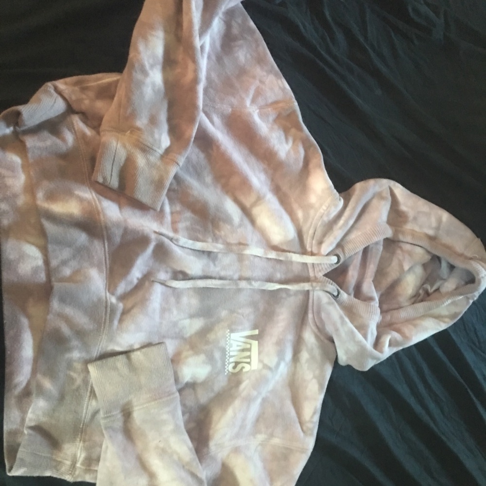 Cropped vans hoodie *great material*